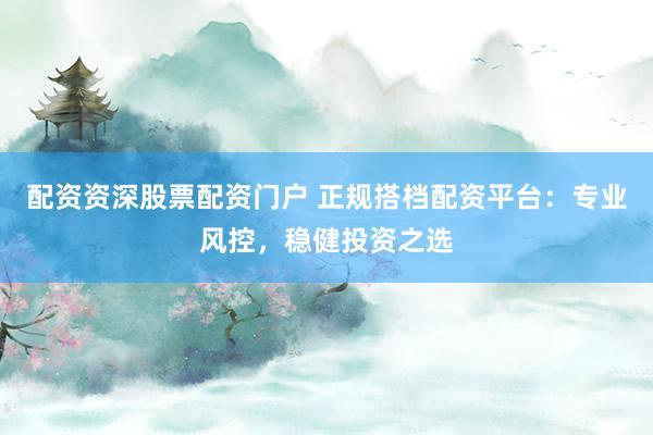 配资资深股票配资门户 正规搭档配资平台：专业风控，稳健投资之选